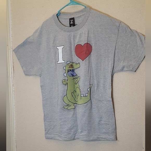 Reptar Rugrats Nicktoons Nickelodeon Nostalgia Tshirt Men's Large - Picture 4 of 7